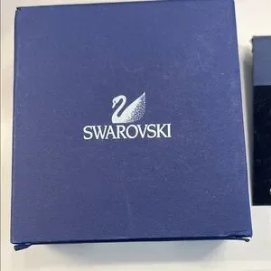 Swarovski | Accessories | Swarovski Silver And Cream Tie Bar  display picture 2